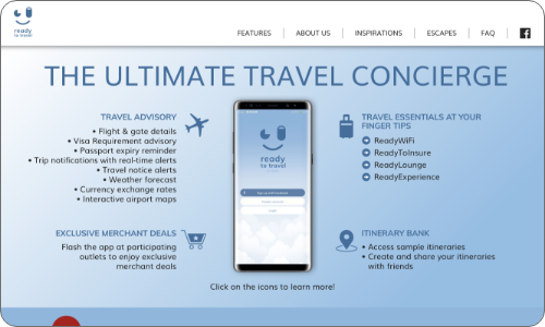 SATS - Ready to Travel — CMS & Mobile