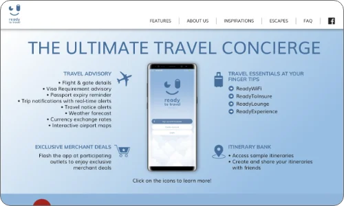 SATS - Ready to Travel — CMS & Mobile