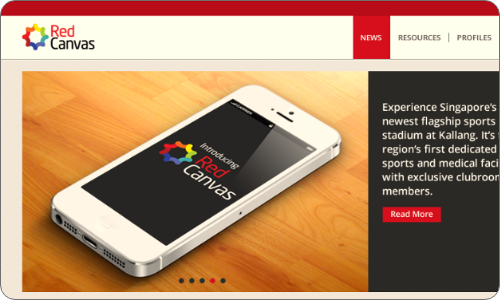 Singtel - Red Canvas — SharePoint Online