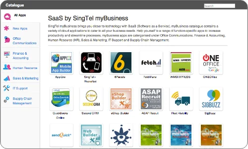 Singtel - eBazzar — Website Integration